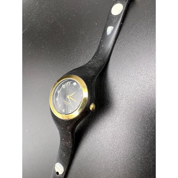 Kate Spade Black Silicone Watch - Picture 3 of 3